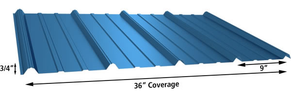 MaterRib Panel 29 and 26 gauge